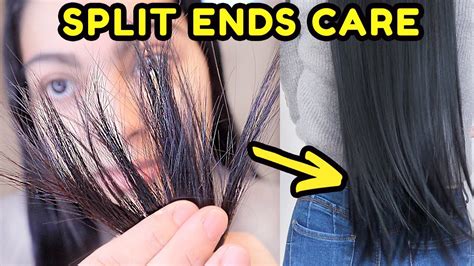 Your Ultimate Split Ends Guide How To Get Rid Of Split Ends Youtube