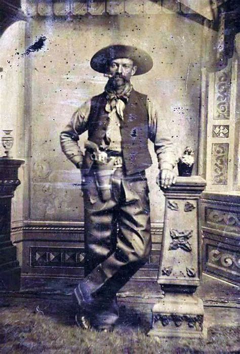 Here Is A Wonderfully Iconic Cowboy Tintype It Is Believed To Be Late