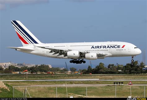 F Hpjb Air France Airbus A380 At Malta Intl Photo Id 1254880
