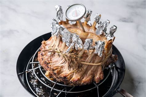 classic crown of lamb recipe and gravy
