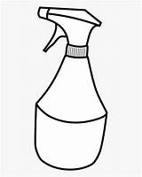 Bottle Spray Coloring Colouring Water Template sketch template