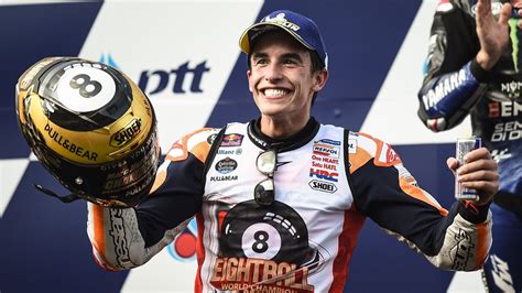 Marc Marquez Motogp Champion Du Monde Victoire Podium Grand Prix De