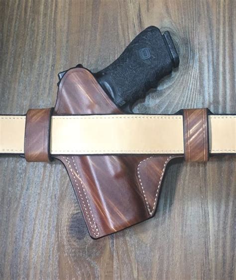 Custom Concealed Carry Leather Holster Owb Smith And Wesson K Frame