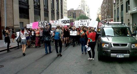 Slutwalk Nyc Thousands March To End Sexual Violence Shaming Of
