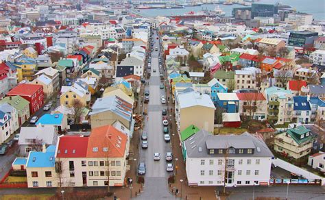 The Colourful Buildings And Street Art Of Reykjavik Iceland The