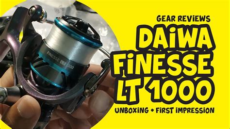 Gear Reviews Daiwa Finesse Lt Unboxing First Impressions