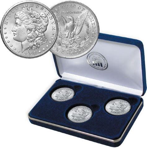 Turn Of The Century Morgan Silver Dollar Set National Collectors Mint