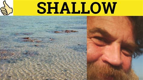 🔵 Shallow Shallow Meaning Shallow Examples Shallow Defined Gre