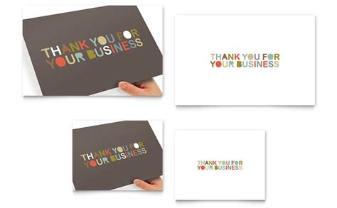 Thank You Cards Note Card Templates And Design Examples