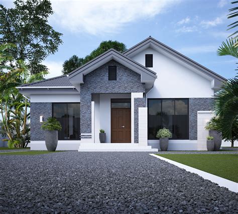 9 Simple Bungalow House Design With Terrace
