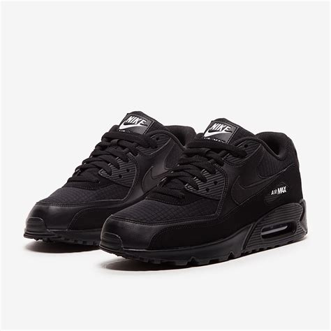 Mens Shoes Nike Air Max 90 Essential Black Retro Running