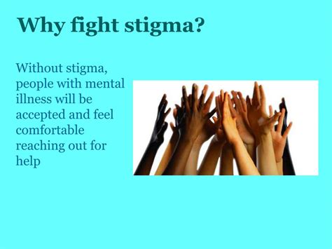 Ppt Eliminating The Stigma Of Differences Powerpoint Presentation