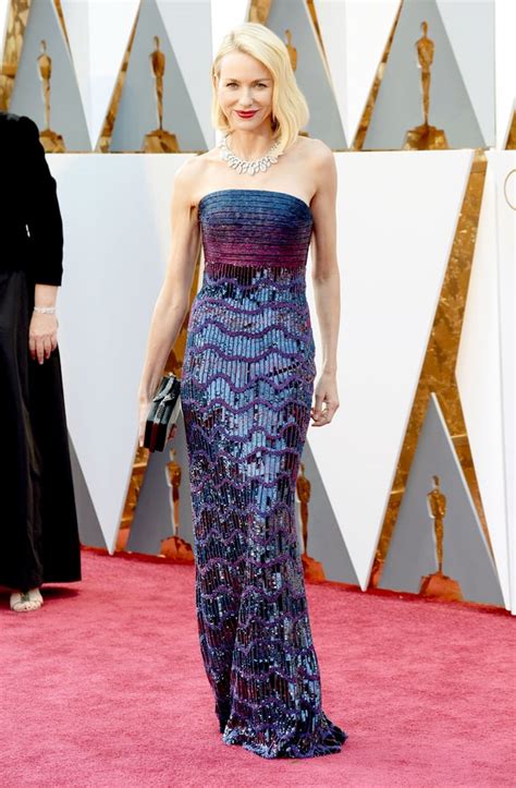Naomi Watts Oscars 2016 Red Carpet Best Dressed Stars Us Weekly