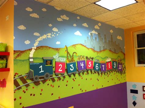 This Is The Numbers Mural At An Early Education Childcare Center In