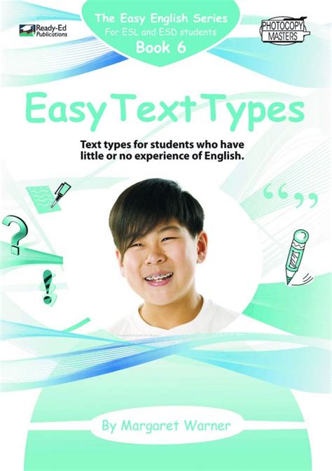 Easy English Series Book 6 Easy Text Types Teaching Resources New