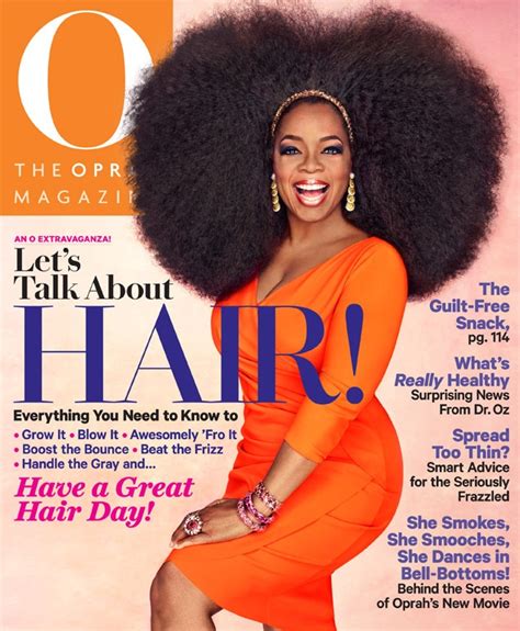 Oprah Shows Off A Sexy Afro On The Cover Of Her Magazine—see The Pic