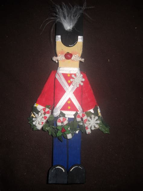 Craft Goodies Day 28 Paint Stick Toy Soldier