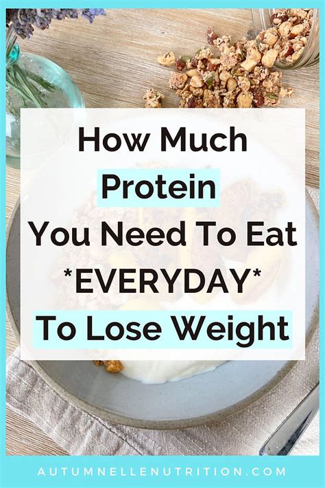 How Much Protein You Need To Eat Everyday To Lose Weight [according To A Nutritionist]