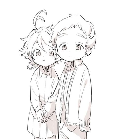 Pin By Owo Uwu On The Promised Neverland Neverland Art Anime Sketch