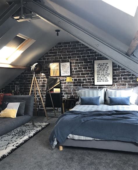 Salon, salle à manger, cuisine, salle de bain, chambre, bureau. Une déco industrielle dans une chambre d'ado | My Blog Deco
