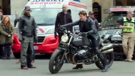 Apart from the bmw r nine t in the mission impossible: Mission Impossible Fallout Bike Stunts: Tom Cruise Talks About His Experience On The BMW R nineT ...