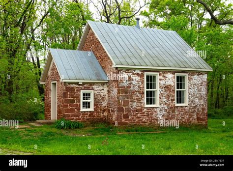 Usa Maryland Md Poolesville Seneca One Room Schoolhouse Historic 1800s