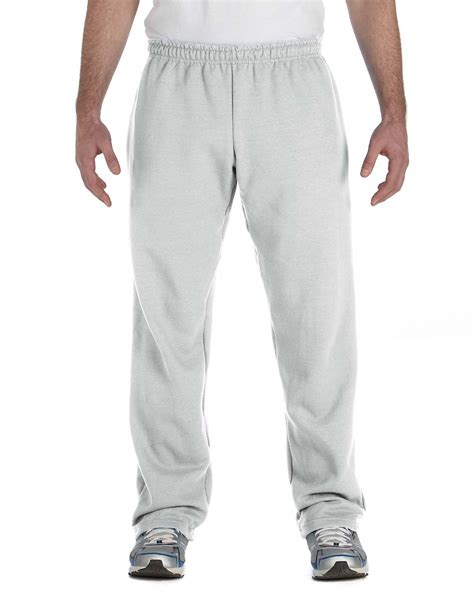 Gildan Adult Heavy Blend Adult 5050 Open Bottom Sweatpant Alphabroder