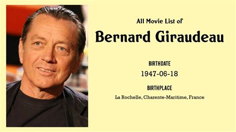 Bernard Giraudeau Movies List Bernard Giraudeau Filmography Of Bernard Giraudeau Youtube