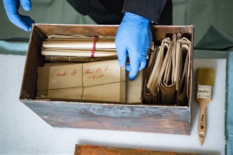 Century-old memorabilia box opened at Arlington Cemetery | Article ...