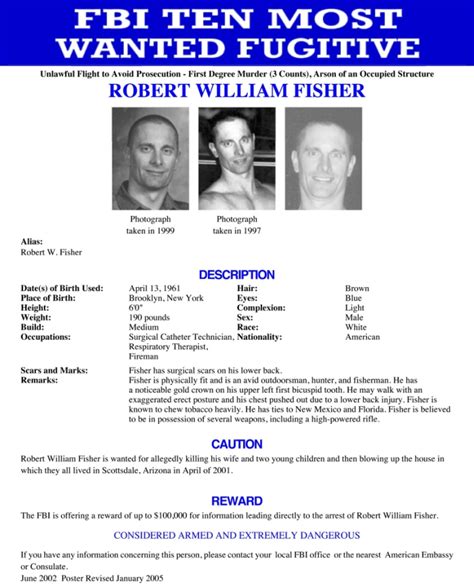 Fbi Ten Most Wanted Fugitives 10 Pics