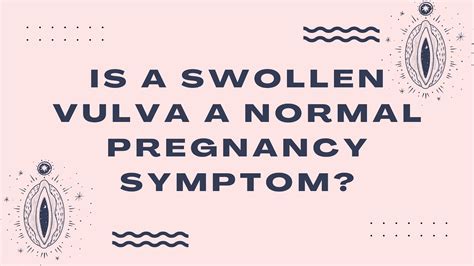 Is A Swollen Vulva A Normal Pregnancy Symptom Youtube