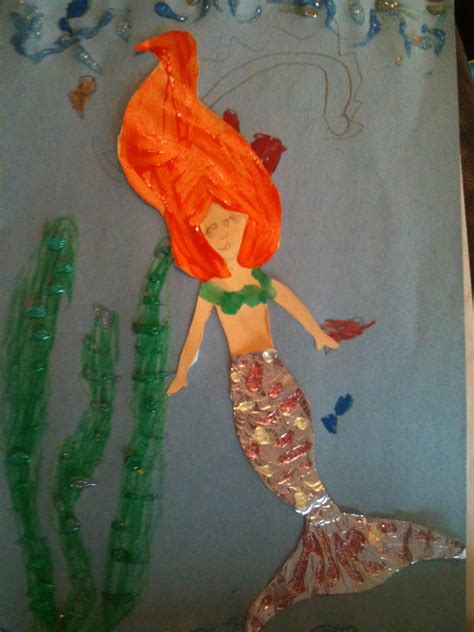 Journal Of A Young Mother Mermaid Craft For Kids