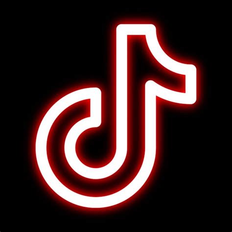 TikTok neon icon | Ios icon, Wallpaper iphone neon, App icon design