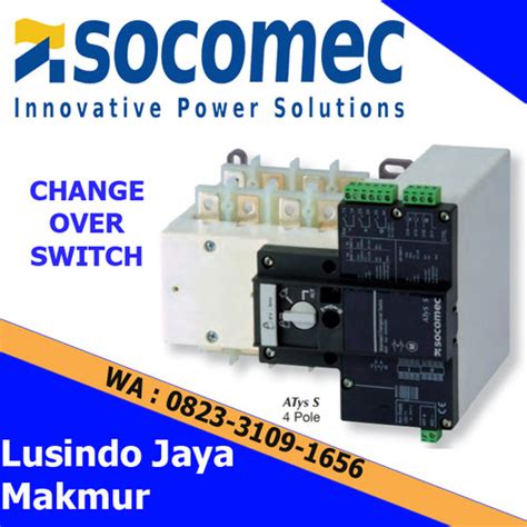 Jual Motorised Change Over Switch Cos Atys S 125a 4p 230vac