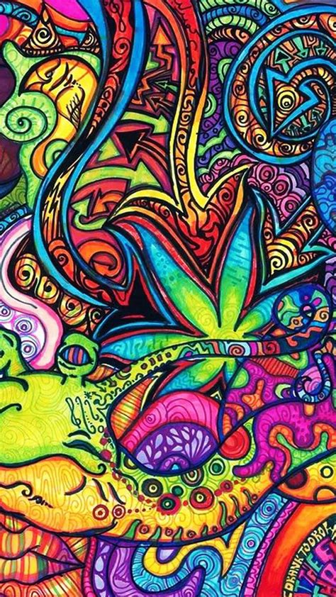 Featured image of post Leaf Trippy Easy Stoner Drawings