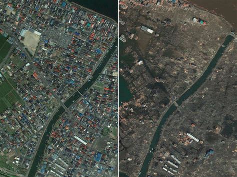 Dozens of nuclear reactors were also heavily damaged by the quake. Japan earthquake: before and after - Photo 11 - CBS News