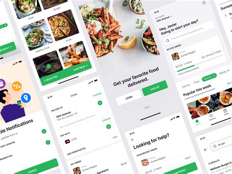 FREE Food Delivery App UI Kit Figma By Hivi Design On Dribbble