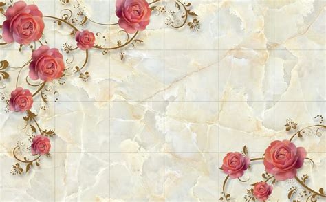 marbre rose ombrage tv toile de fond  papier peint fleur