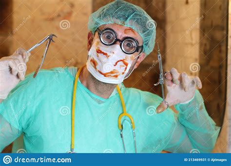Horror Scene In Dentist Visit Stock Image Image Of Check Examine