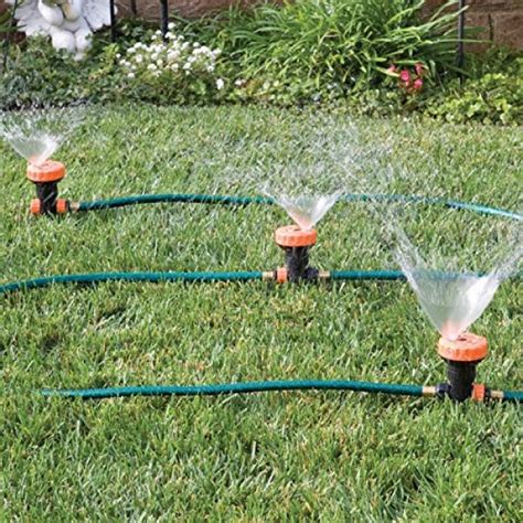 3 In 1 Portable Sprinkler System With 5 Spray Settings