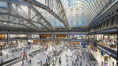 Inside New York Citys Moynihan Train Hall The Future Of Penn Station