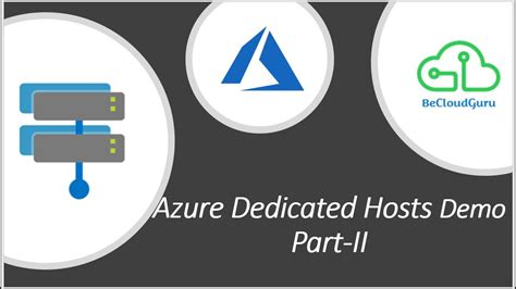 Azure Hosts Demo Step By Step Azure Dedicated Hosts Demo Step By Step