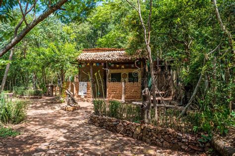 Typical Mud House In Chadapa Diamantina Brazil Stock Image Image Of