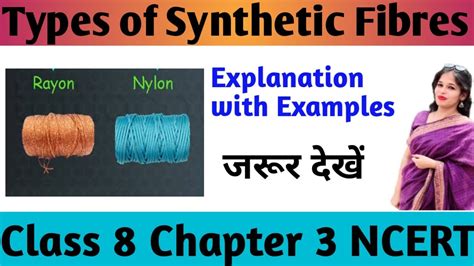 Nylon And Rayon Synthetic Fibres And Plastics Class 8 Science