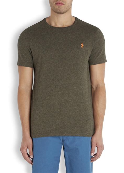 Get the lowest price on your favorite brands at poshmark. Polo Ralph Lauren Olive Cotton T-Shirt in Green for Men - Lyst