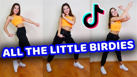 All The Little Birdies On Jaybird Street Tik Tok Dance Tutorial Mirrored Youtube