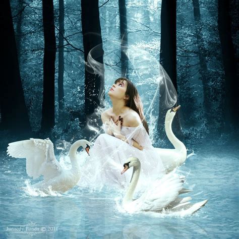 The Swan Princess By Junaedy Ponda On DeviantArt Swan Princess World Of Fantasy Swans Art