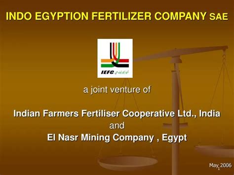 Ppt Indo Egyption Fertilizer Company Sae Powerpoint Presentation