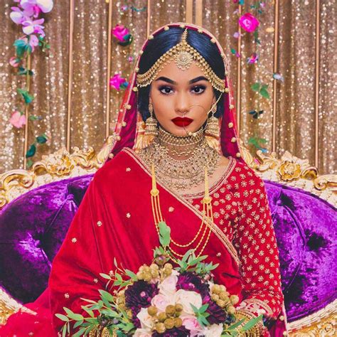#hijab #hijabi #sabina hannan #girly #girl #lux #luxury #luxurylifestyle #luxurious #glamourous #glamour #glam #ootd. Sabrina Hannan | Asian bridal dresses, Bridal lehenga red ...