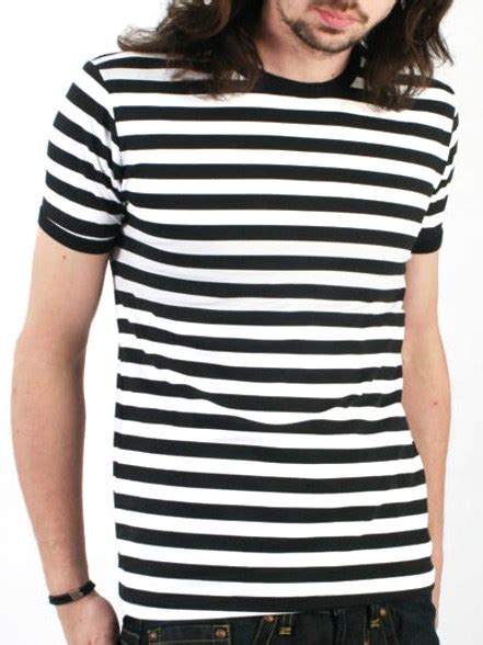 Run And Fly Black And White Striped T Shirt Buy Online At
